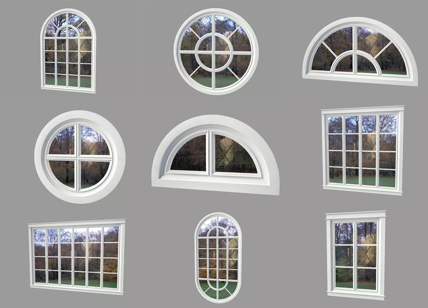 Simple Windows Collection 3D model_0