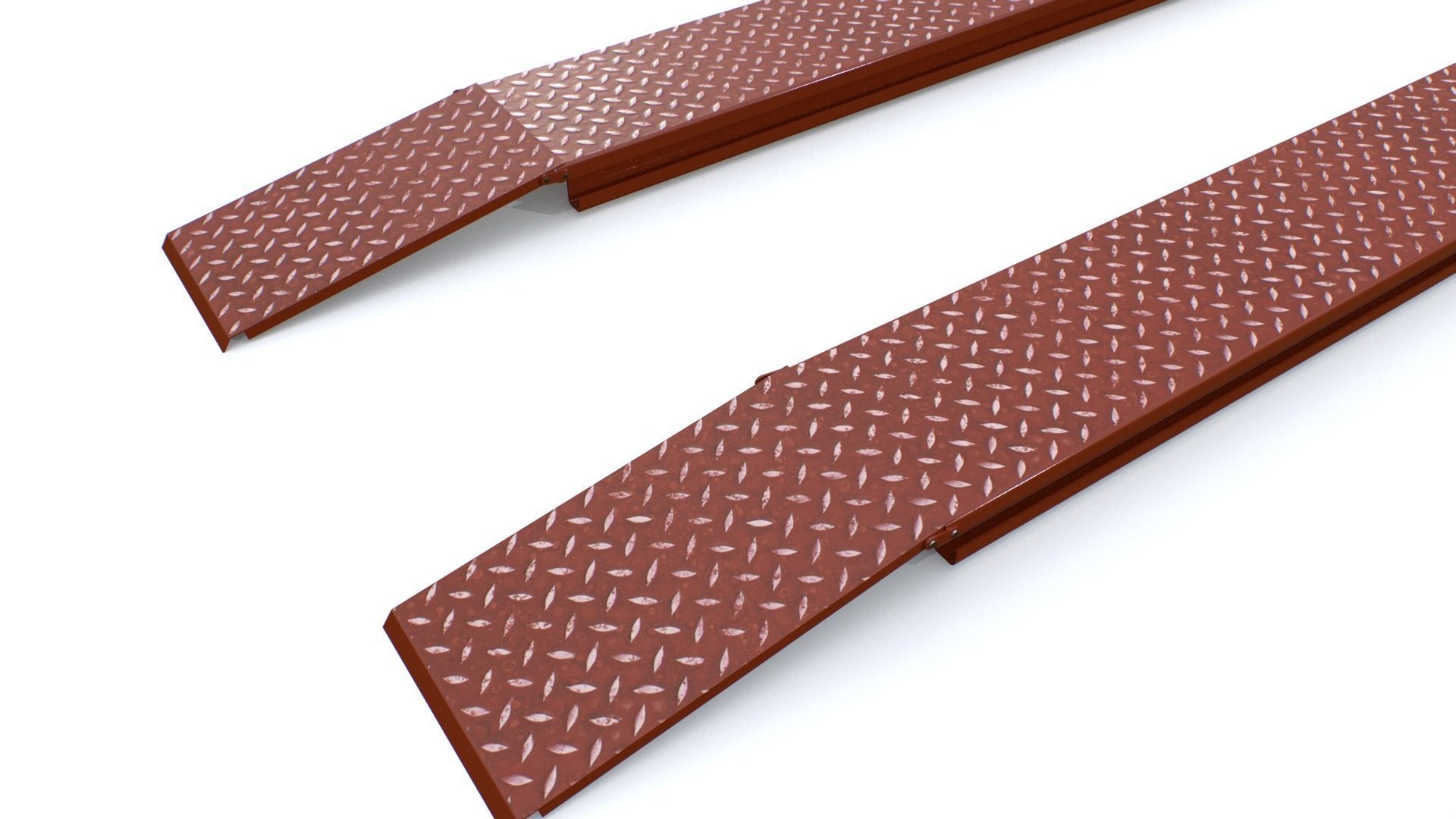 Repair Ramps Low-poly 3D model_4