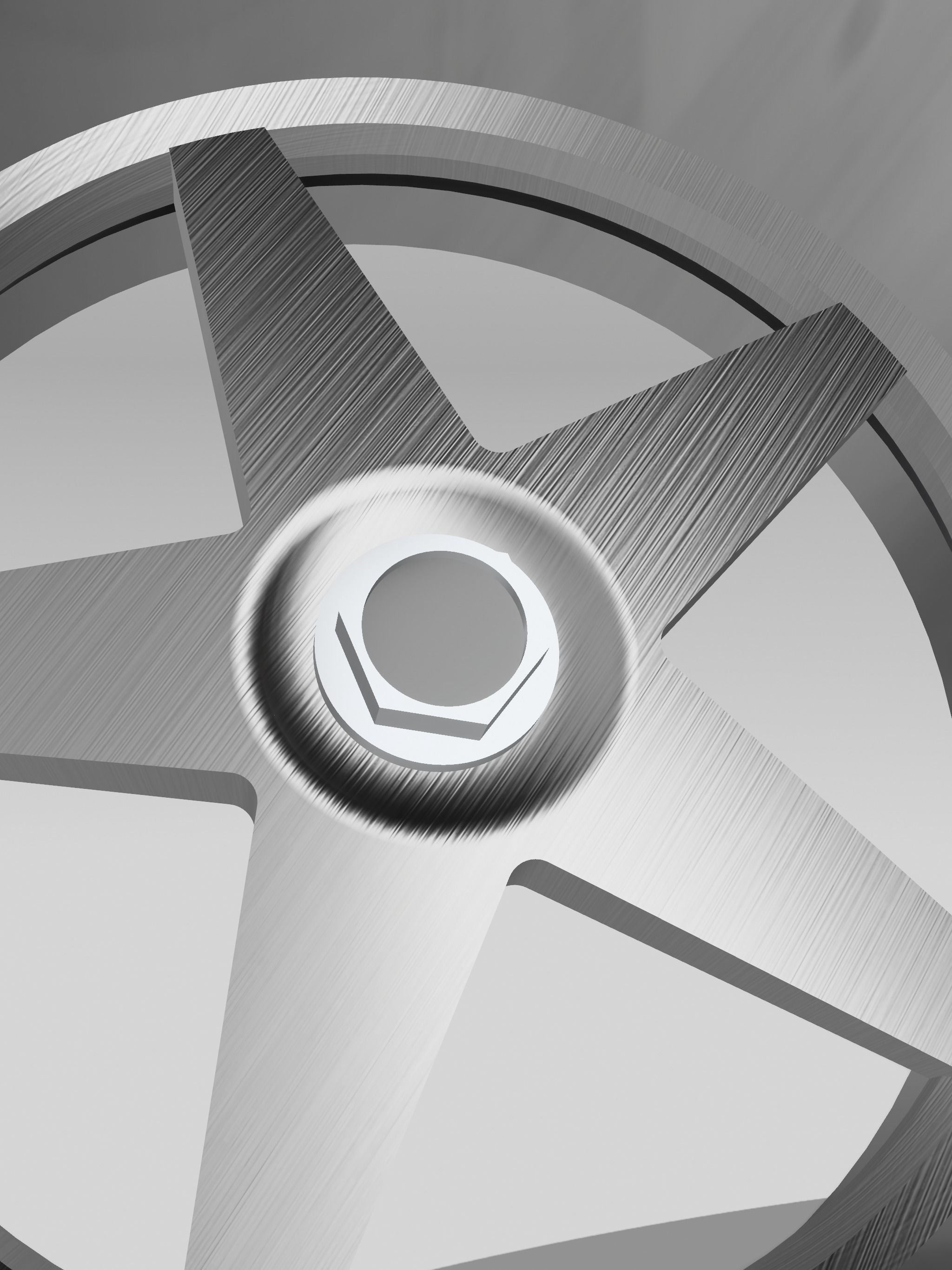 MOMO Star 3 pce Wheels staggered rims deep dish 3D print model_18