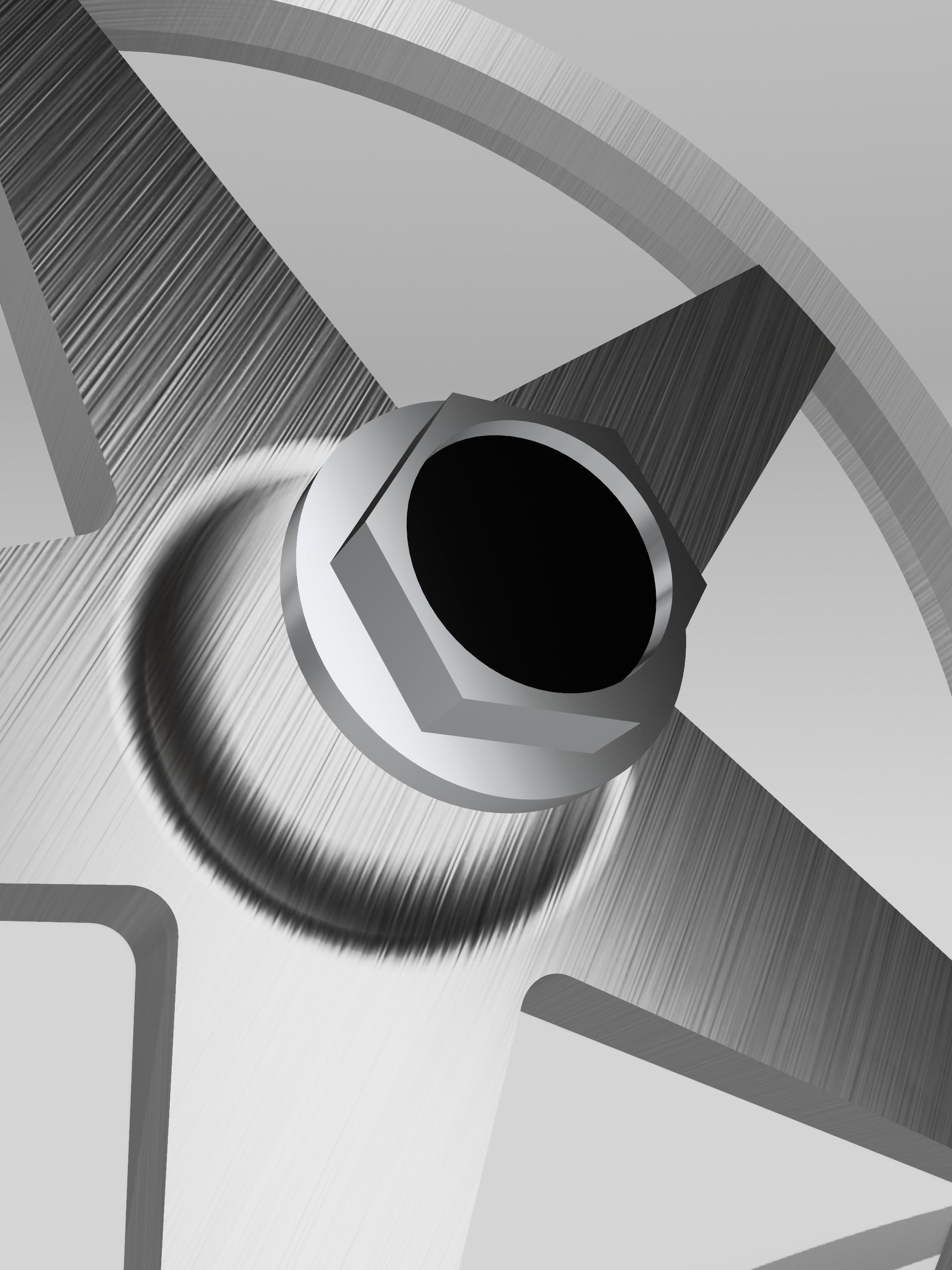 MOMO Star 3 pce Wheels staggered rims deep dish 3D print model_19