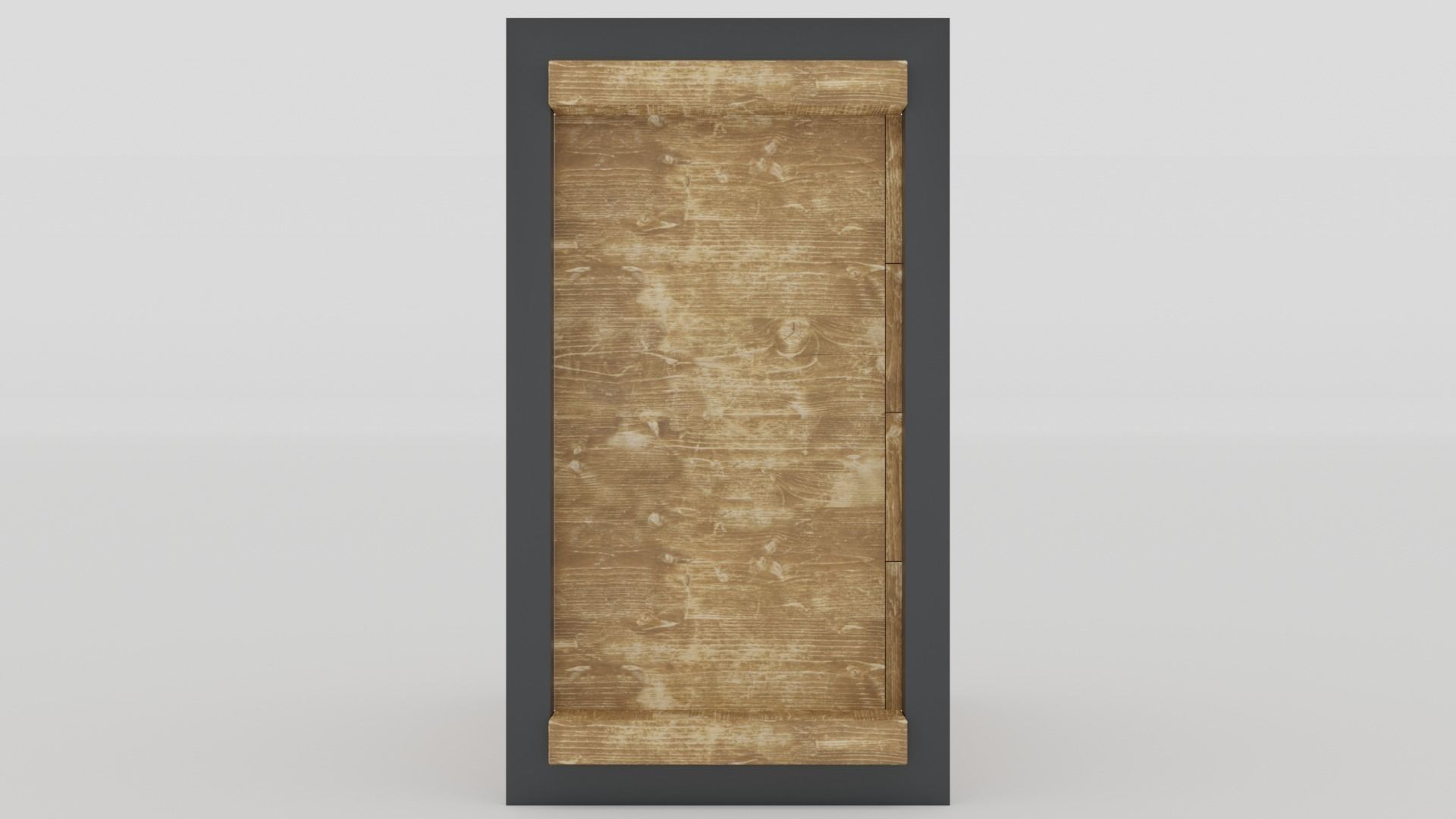 Rustica Series Dresser 3D model_3