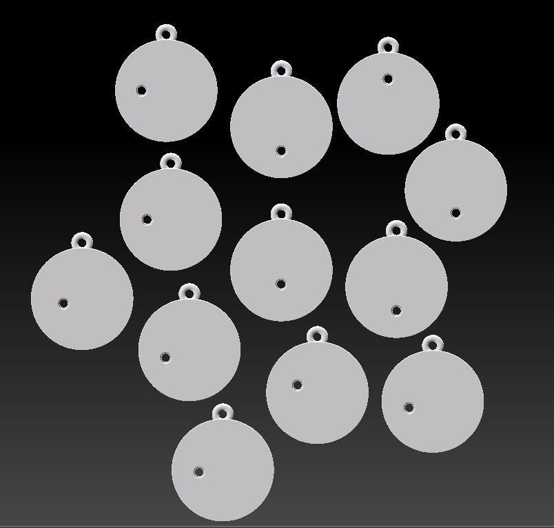 zodiac libra Leo Aries cancer 12 design  3D print model_10