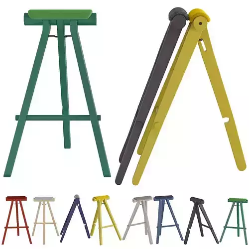 Stool Perigallo 3D model