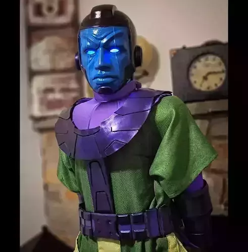 KANG The Conqueror Helmet - MARVEL COMICS Mask 3D print model