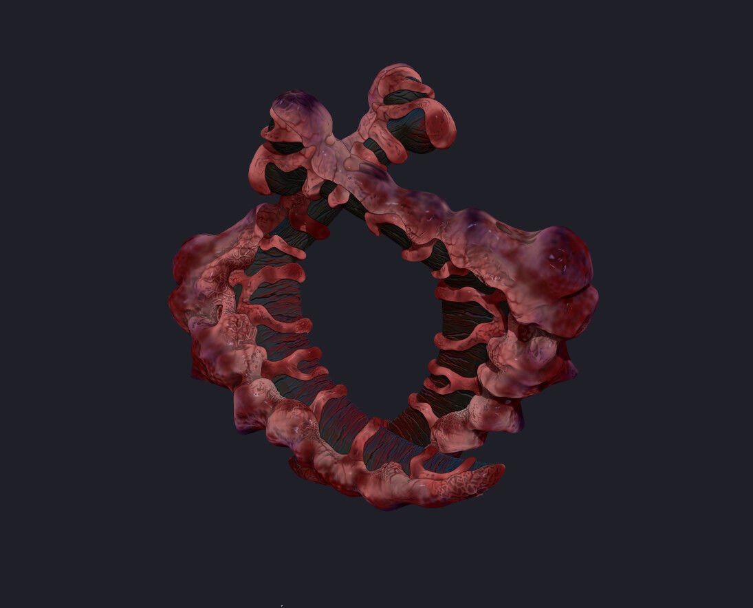 Upper moon 6 Gyutaro sickle weapon for 3d printing 3D print model_2