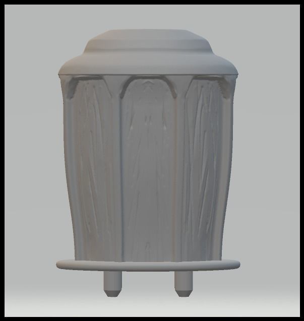 Holy Moonlight Sword handle Bloodborne 3D print model_2