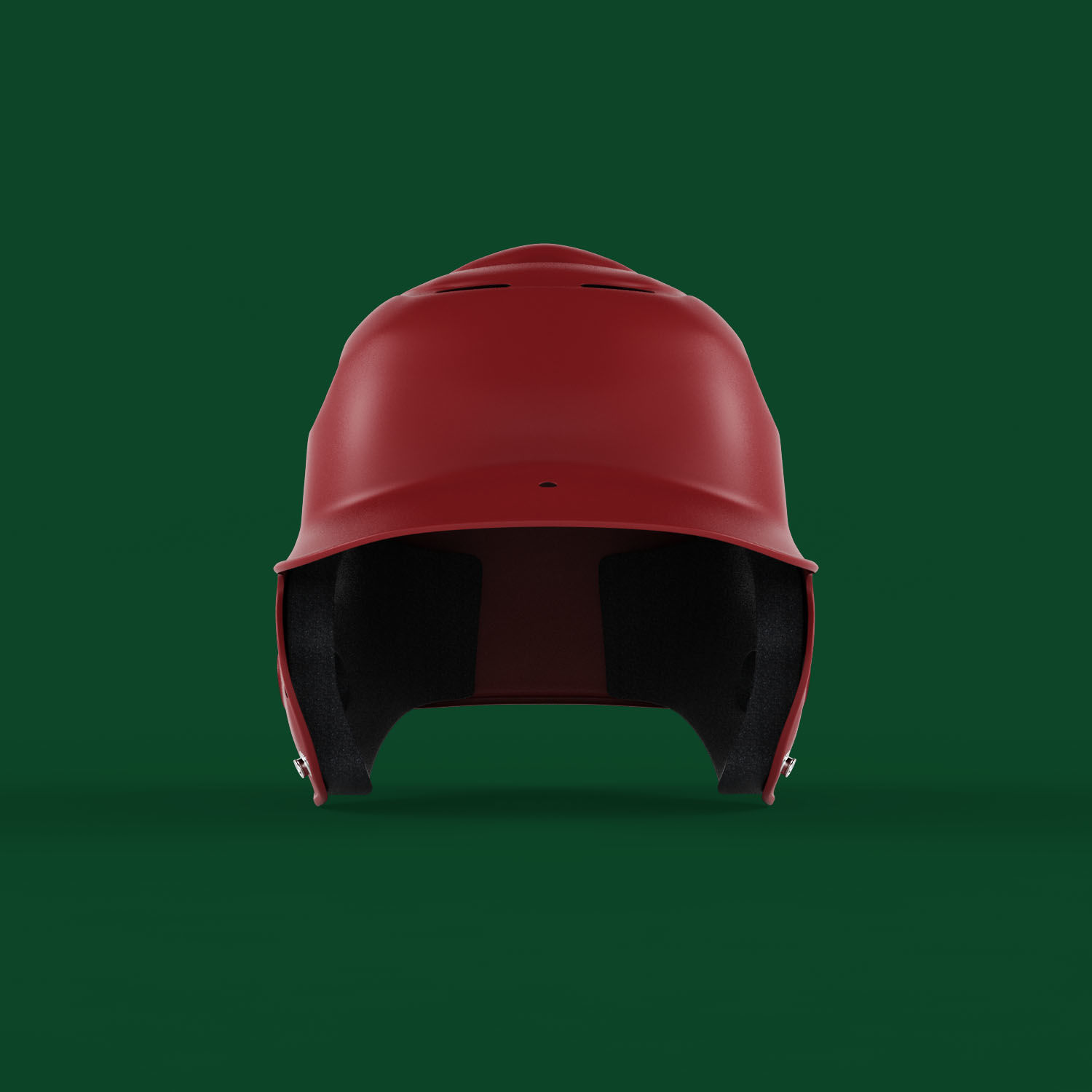 Batting Helmet 3D model_1