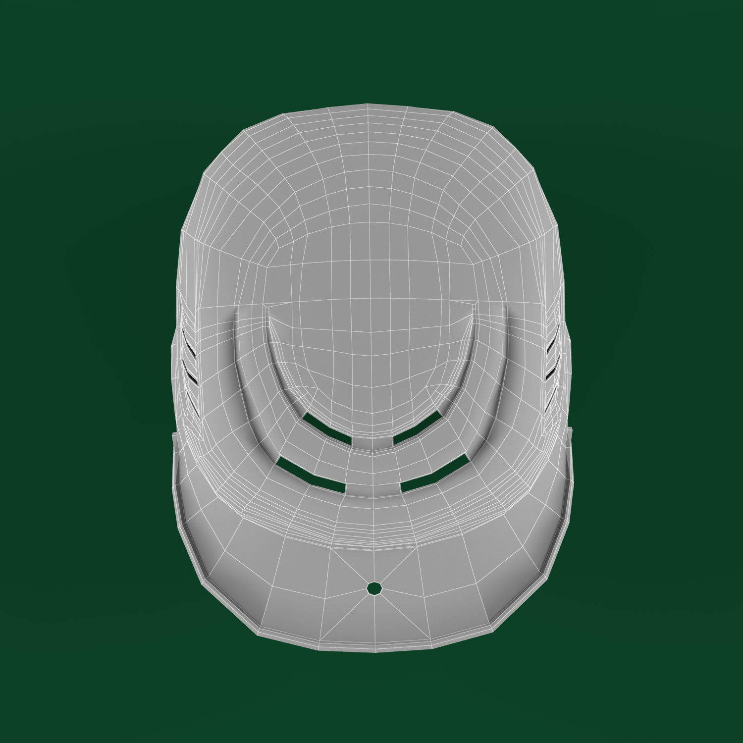 Batting Helmet 3D model_15
