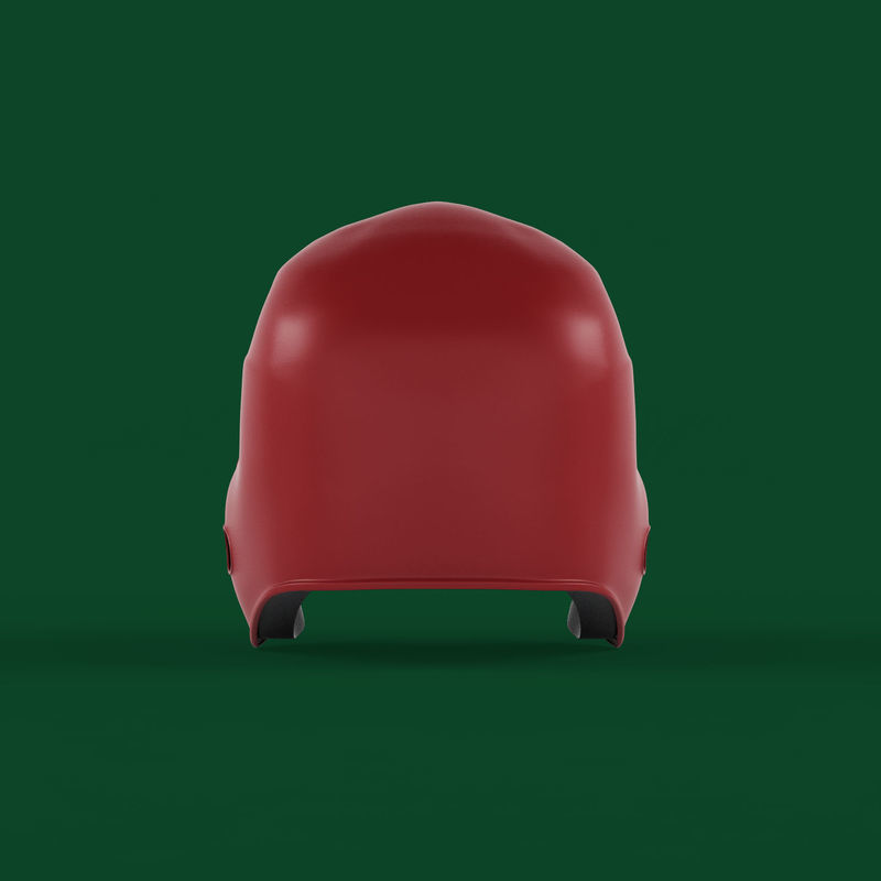 Batting Helmet 3D model_7
