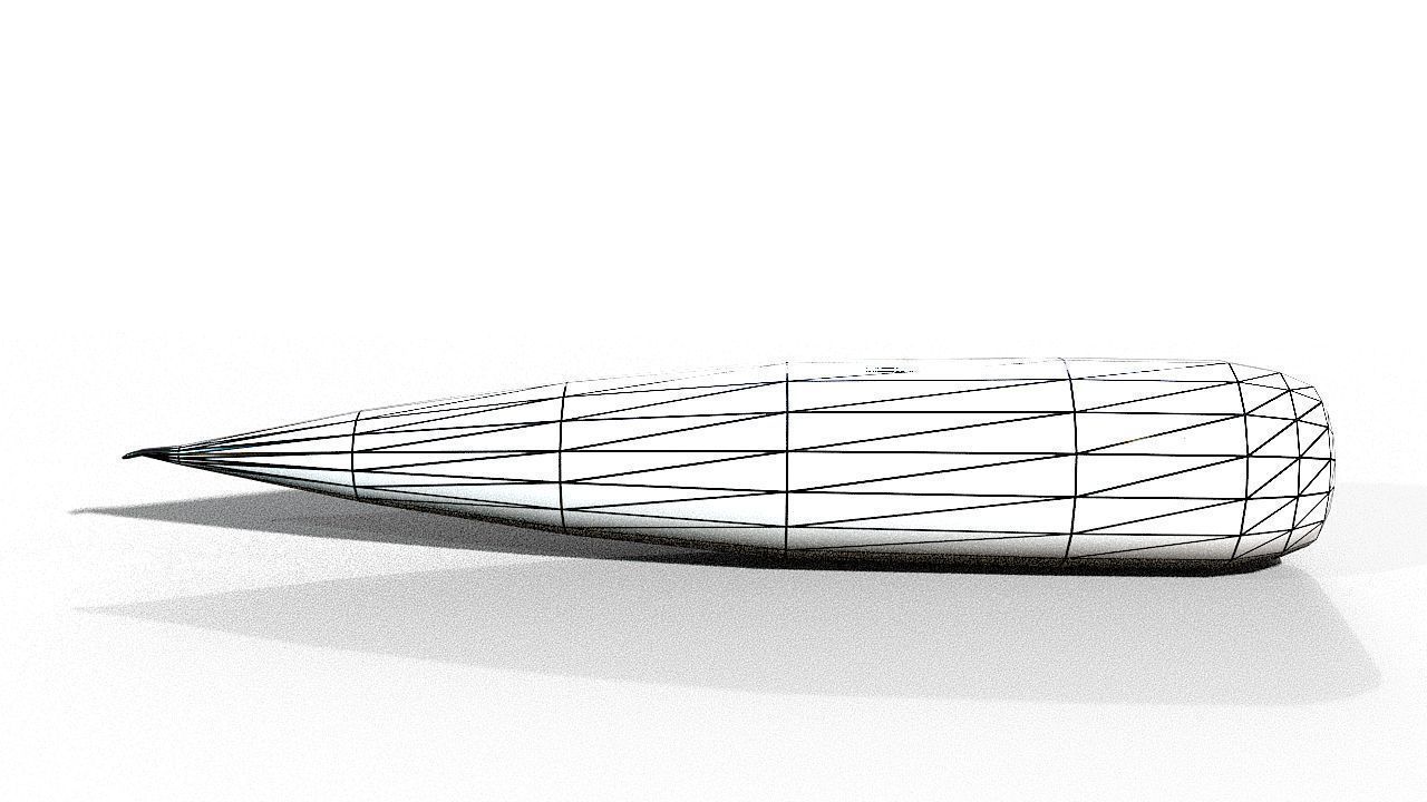 old corn low poly Low-poly 3D model_9