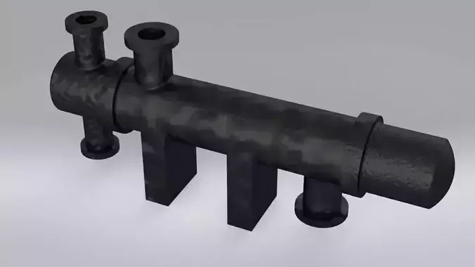 Heat Exchanger Model 3D model