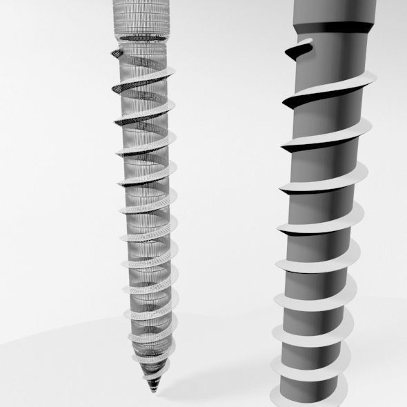 Drywall Screw 03 3D model_5