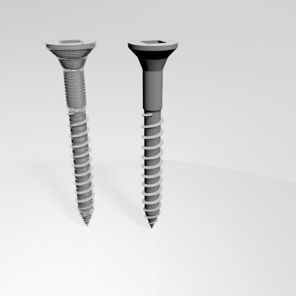 Drywall Screw 03 3D model_15