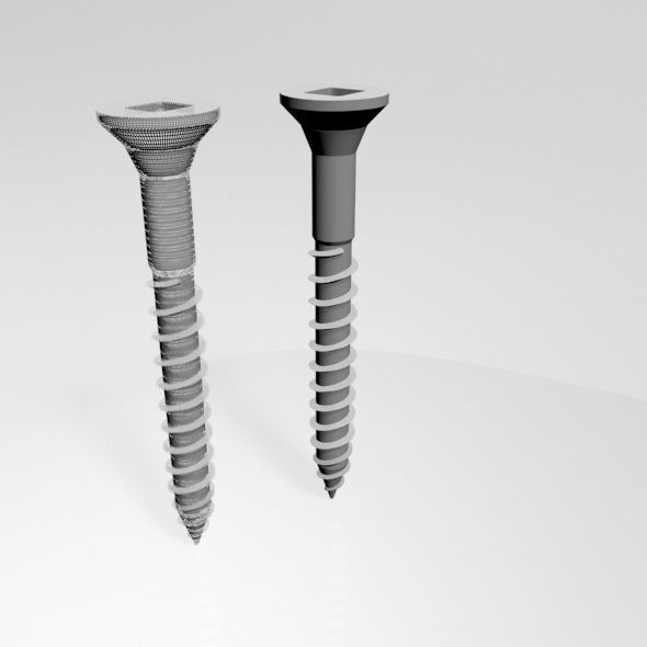 Drywall Screw 03 3D model_16