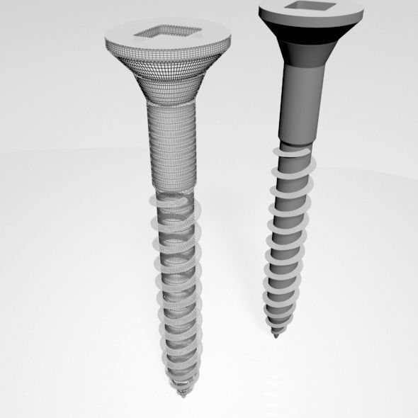 Drywall Screw 03 3D model_2