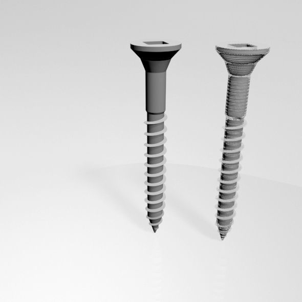 Drywall Screw 03 3D model_9