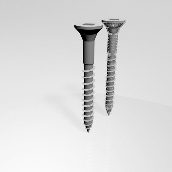 Drywall Screw 03 3D model_11