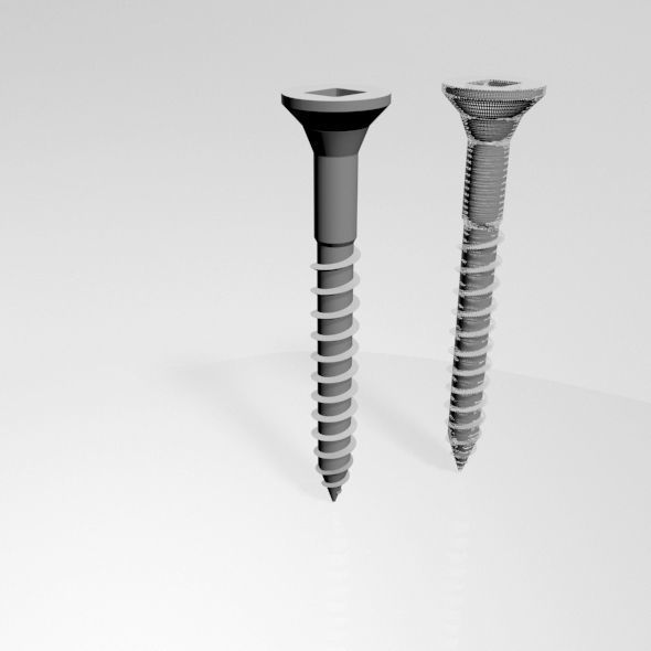 Drywall Screw 03 3D model_10