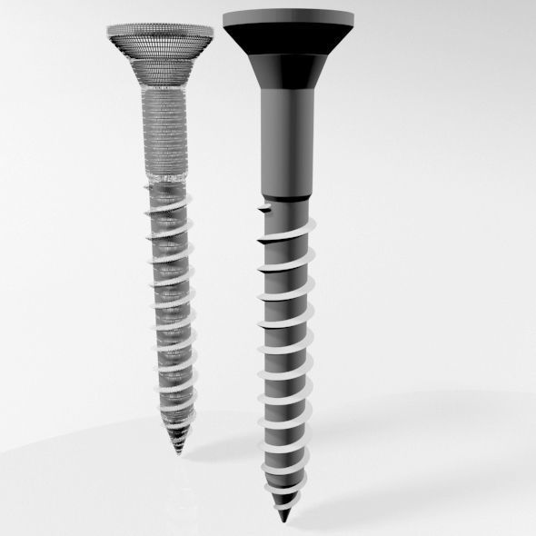 Drywall Screw 03 3D model_4