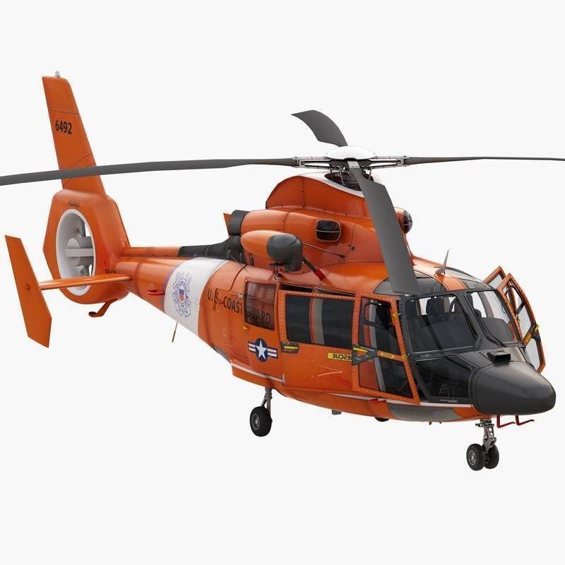 Eurocopter AS 365 US Coast Guard 3D model_5