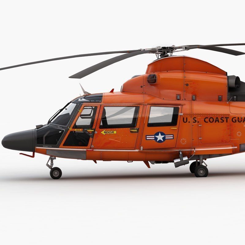 Eurocopter AS 365 US Coast Guard 3D model_12