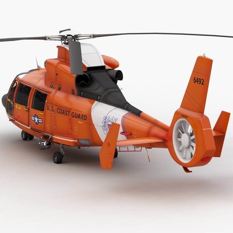 Eurocopter AS 365 US Coast Guard 3D model_9