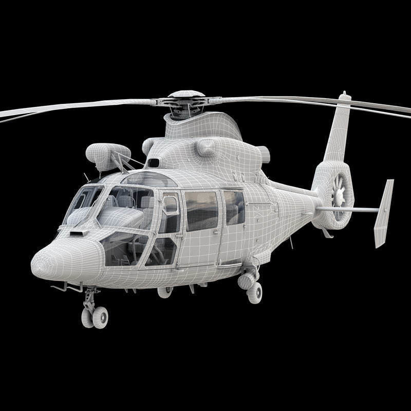 Eurocopter AS 365 US Coast Guard 3D model_17