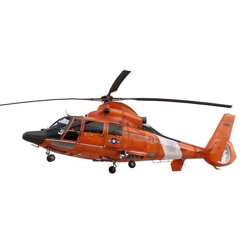 Eurocopter AS 365 US Coast Guard 3D model_6