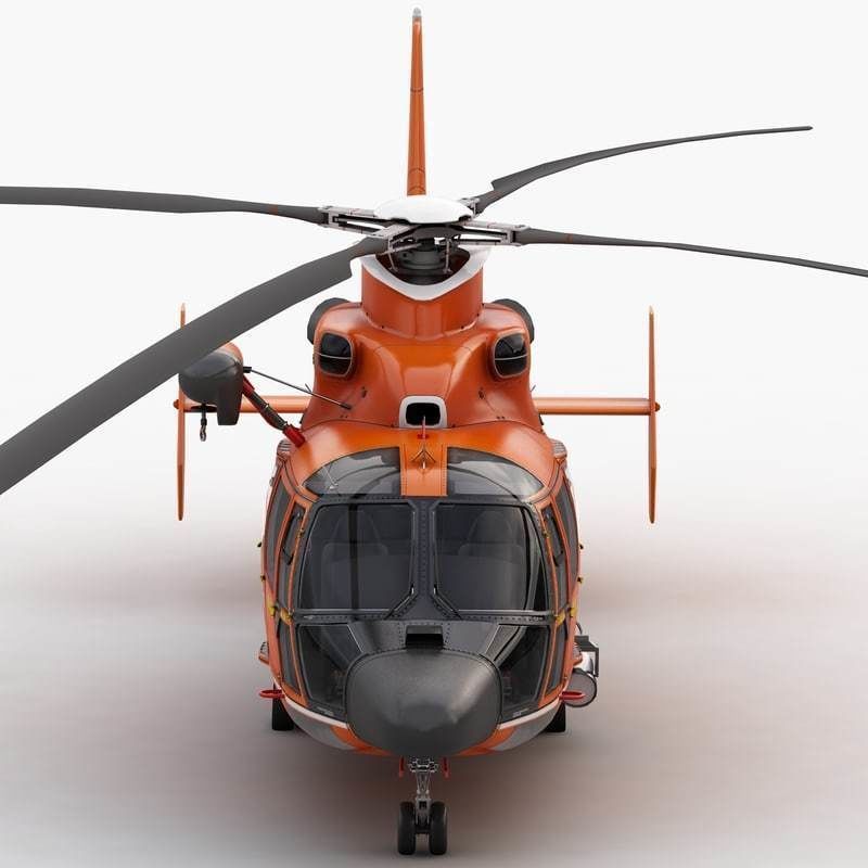 Eurocopter AS 365 US Coast Guard 3D model_13