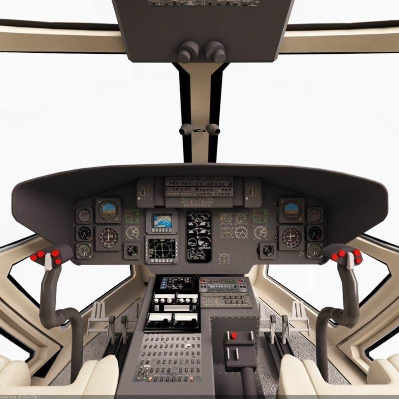 Eurocopter AS 365 US Coast Guard 3D model_14