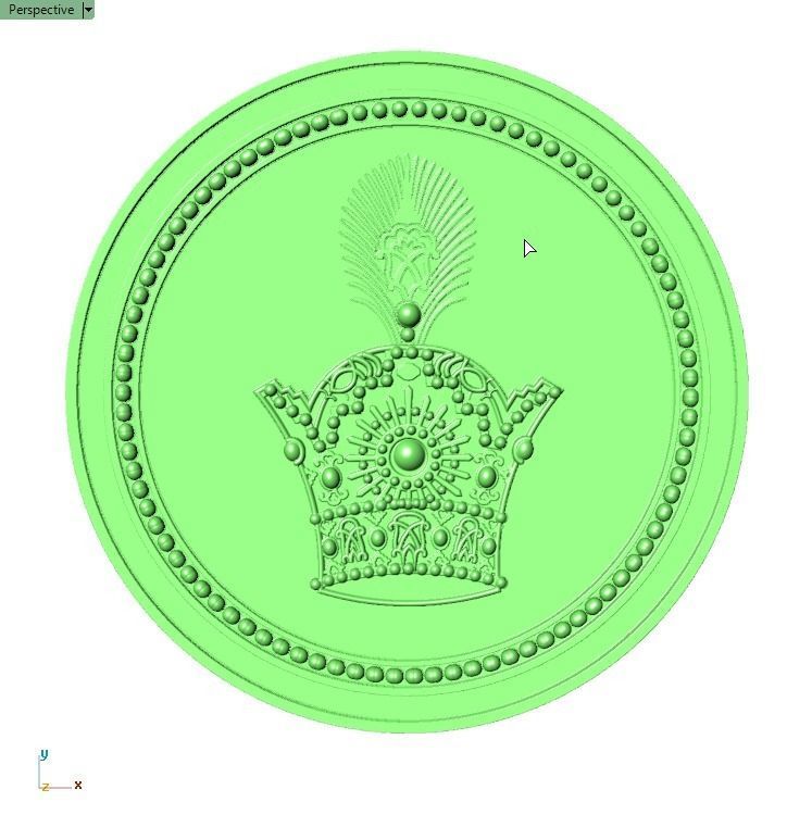 Imperial Coins 3D print model_15