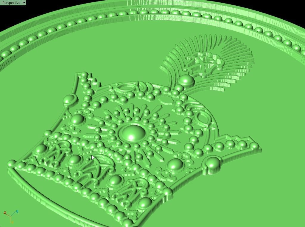 Imperial Coins 3D print model_22