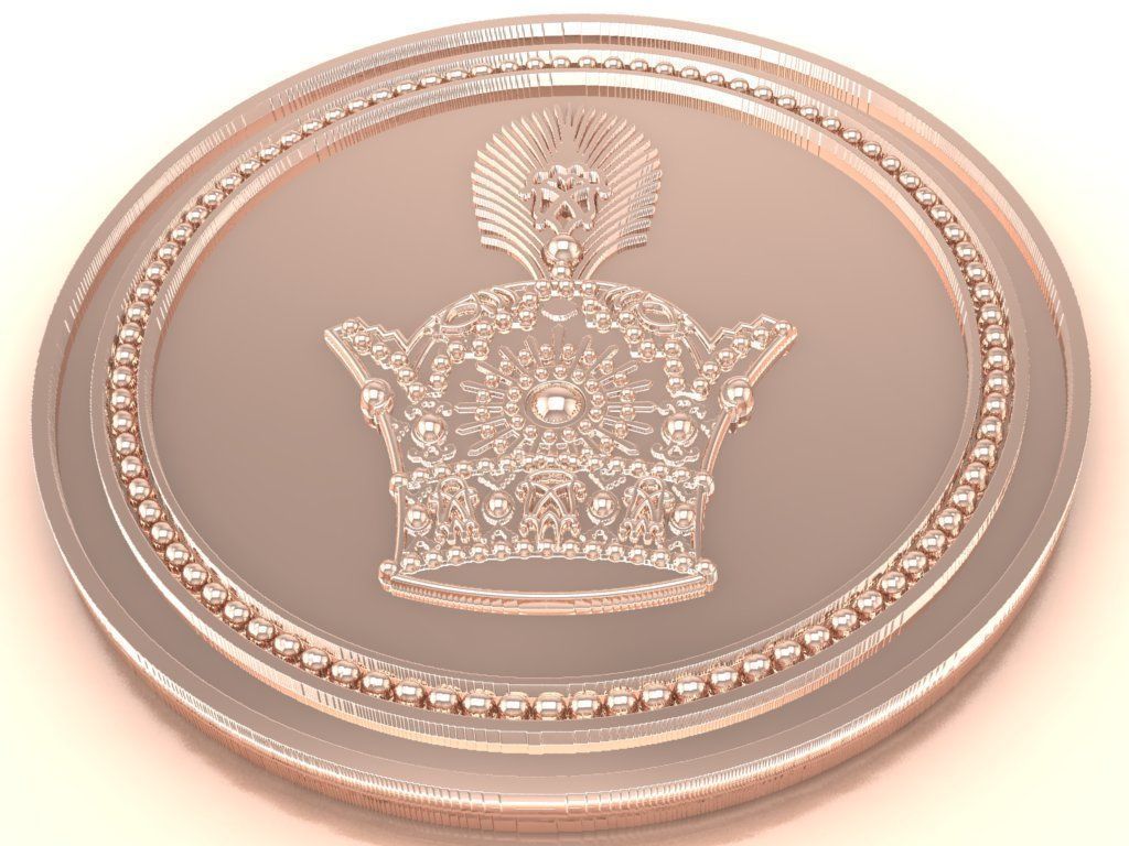 Imperial Coins 3D print model_7