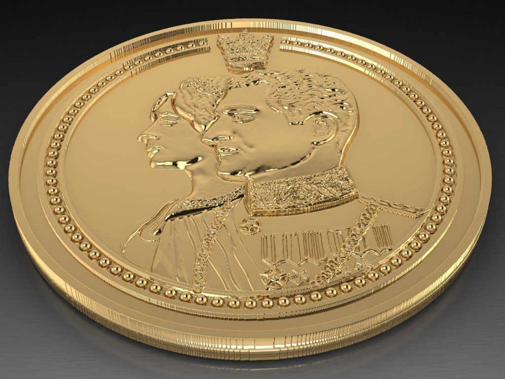 Imperial Coins 3D print model_2