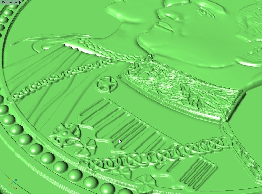 Imperial Coins 3D print model_13