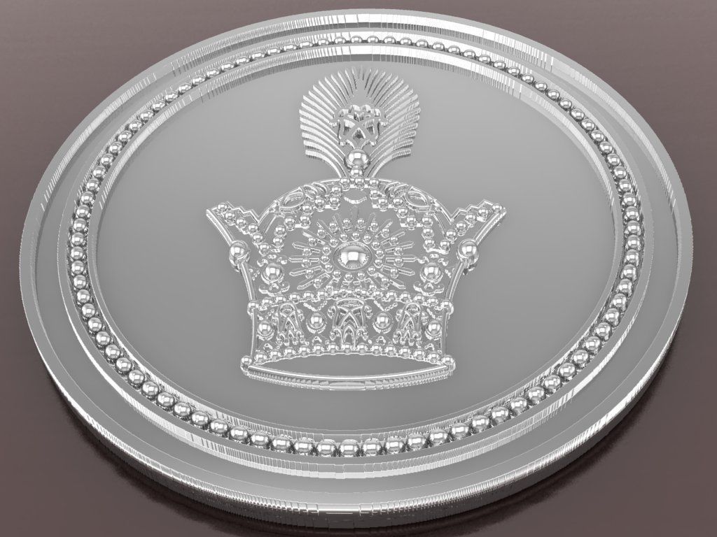 Imperial Coins 3D print model_8