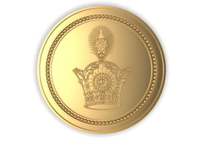 Imperial Coins 3D print model_1