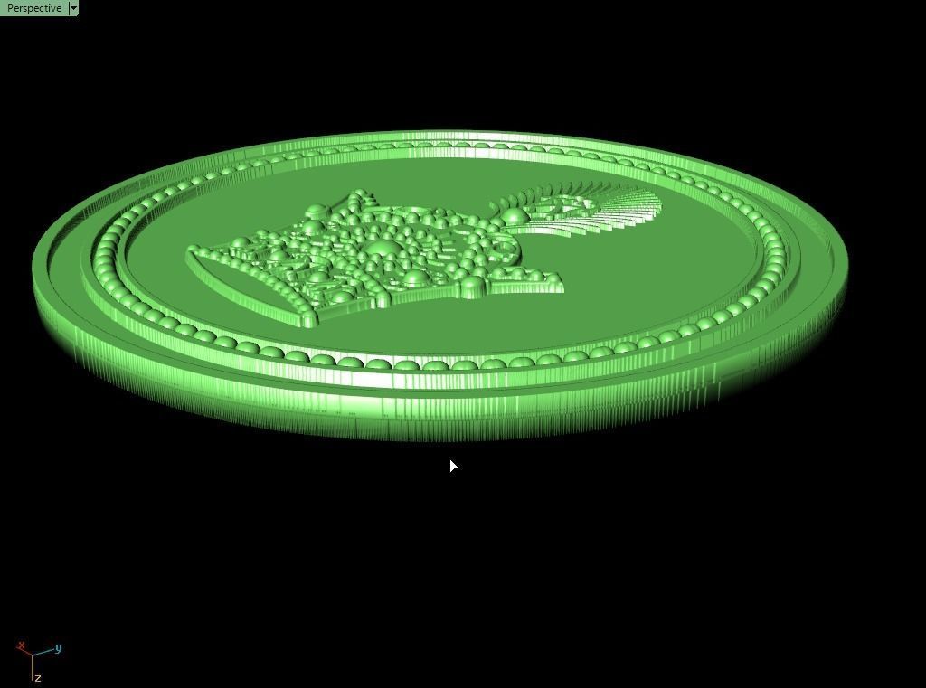 Imperial Coins 3D print model_12