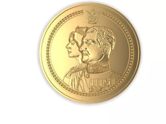 Imperial Coins 3D print model_0