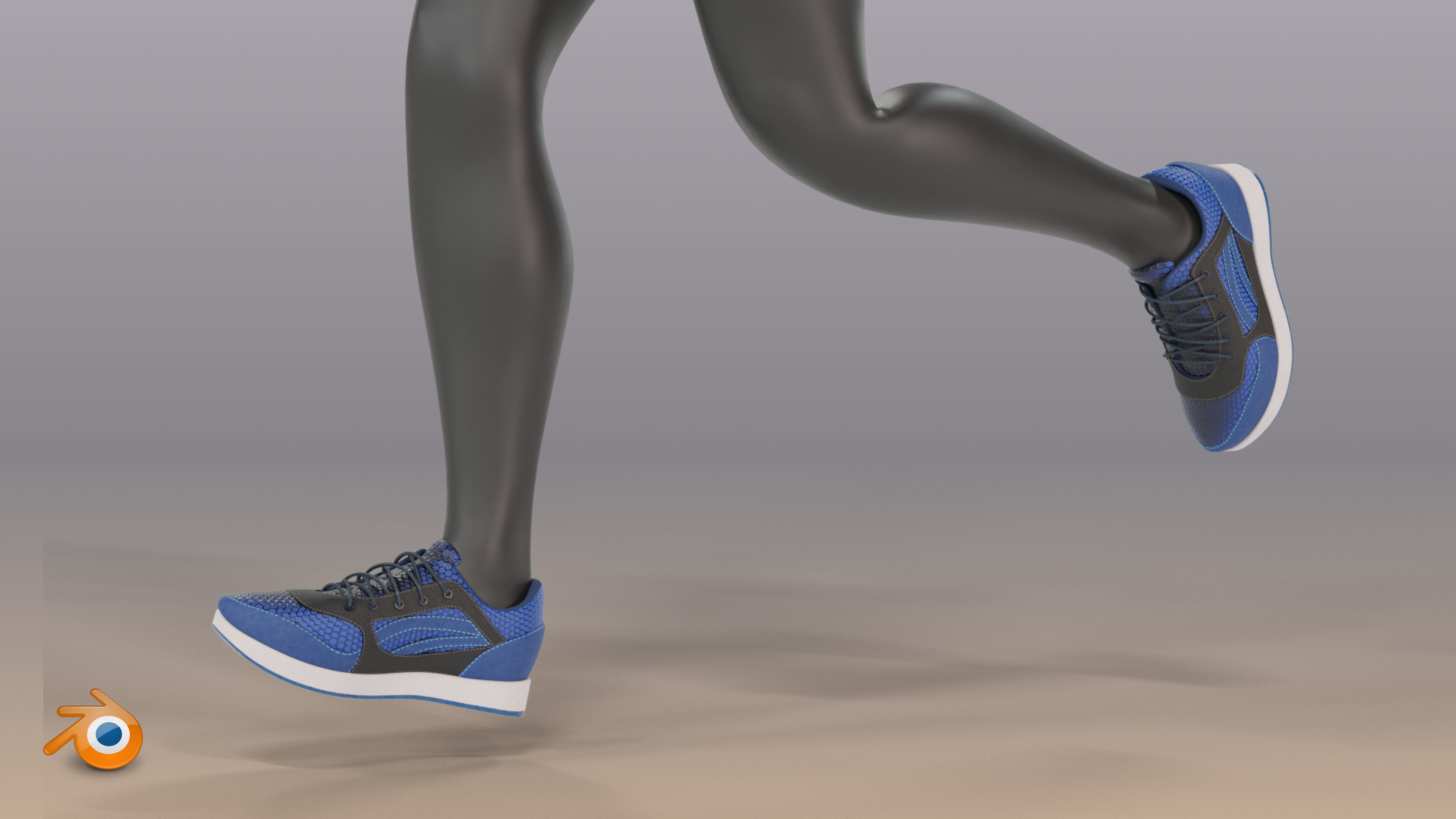 Woman mannequin V2 Rigged Low-poly 3D model_11