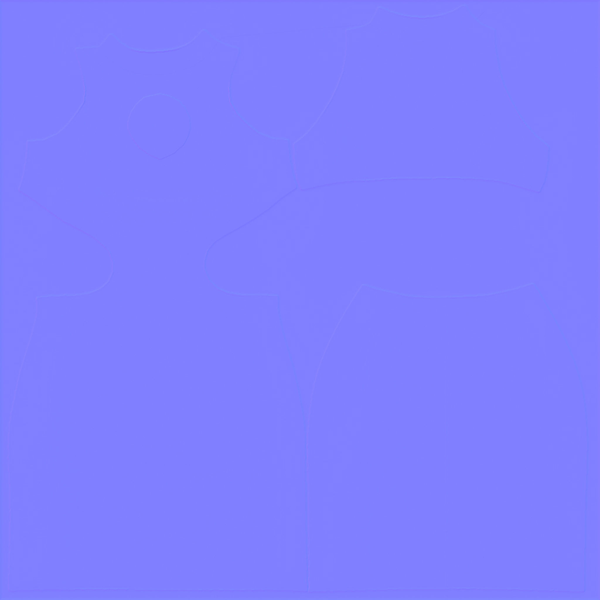 Vixen Dress Low-poly 3D model_6