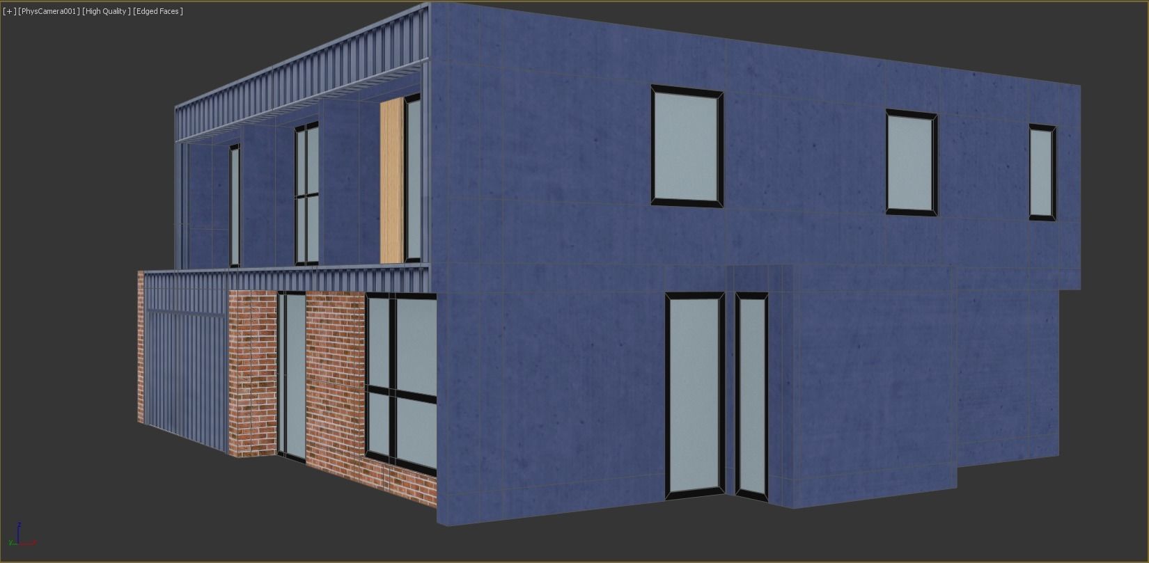 AB House Free low-poly 3D model_12