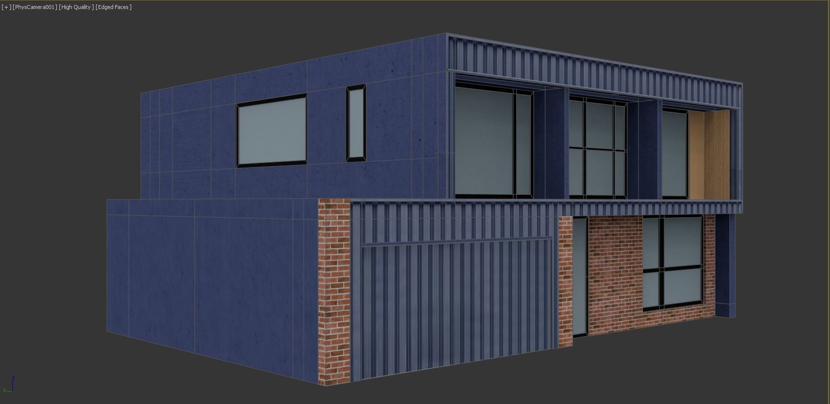 AB House Free low-poly 3D model_4