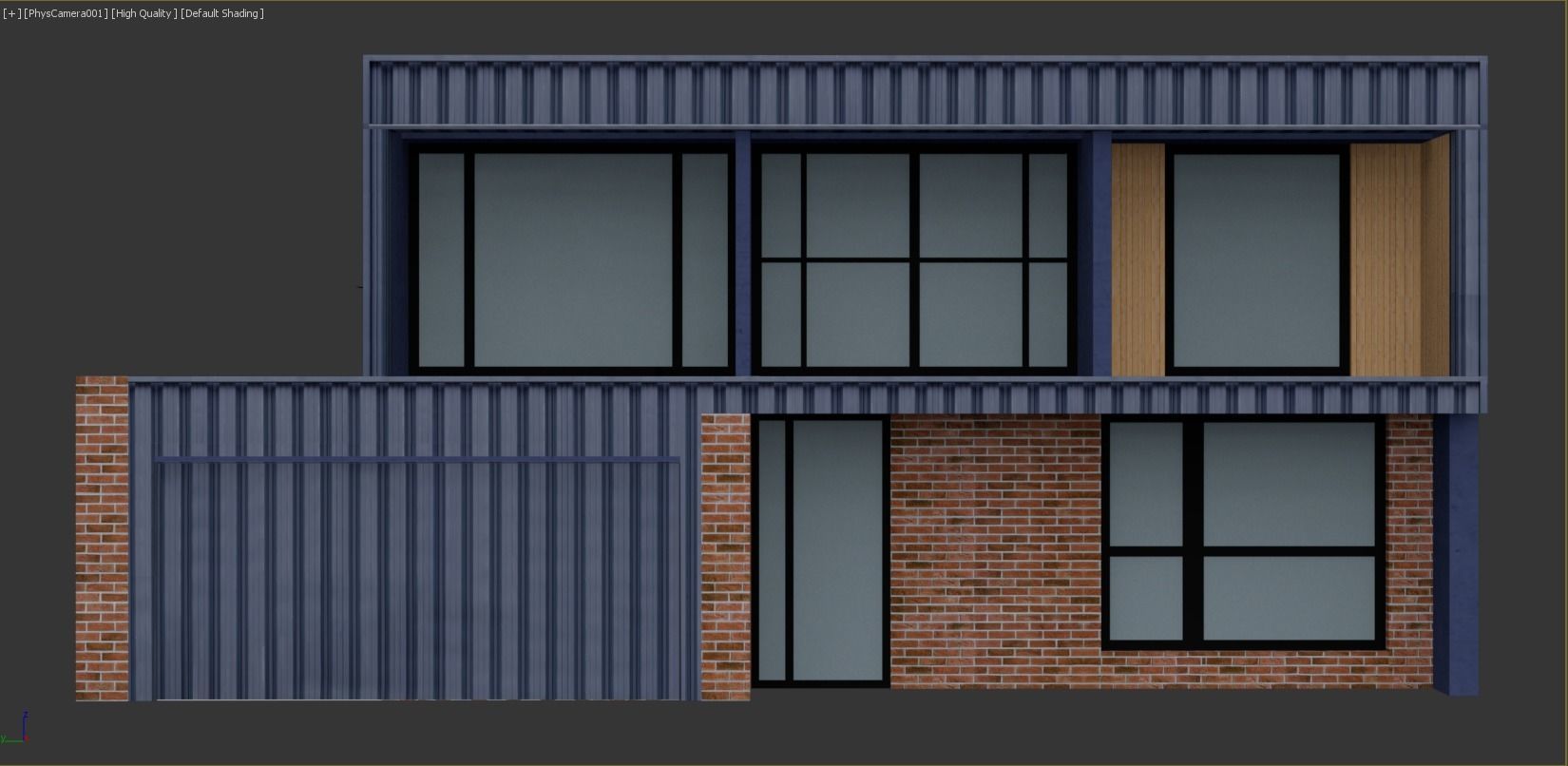 AB House Free low-poly 3D model_1