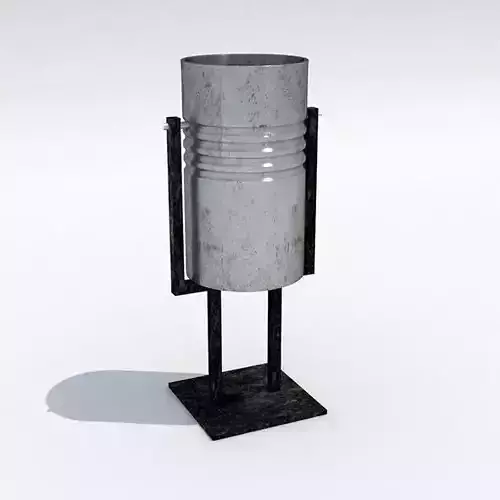 Street trash can- 7