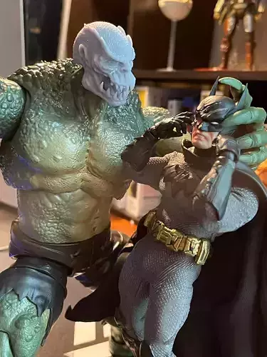 killer Croc head 3D print model