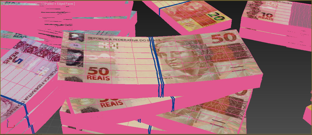 Brazilian Reals 3D model_7