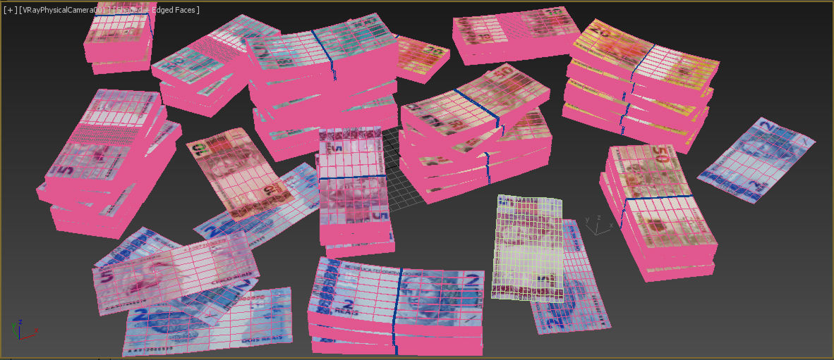 Brazilian Reals 3D model_5