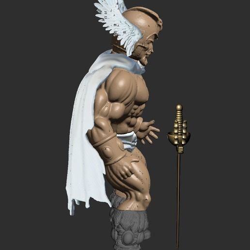 LOST WORLD OF THE WARLORD MOTU STYLE 3D print model_3