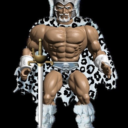 LOST WORLD OF THE WARLORD MOTU STYLE 3D print model_1